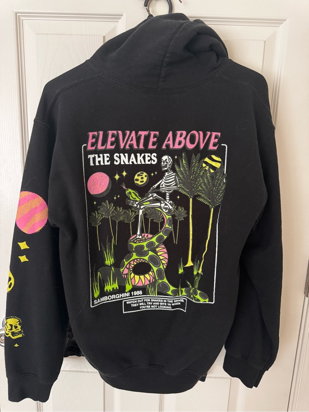 Samborghini - Elevate Above The Snakes Graphic Hoodie - S